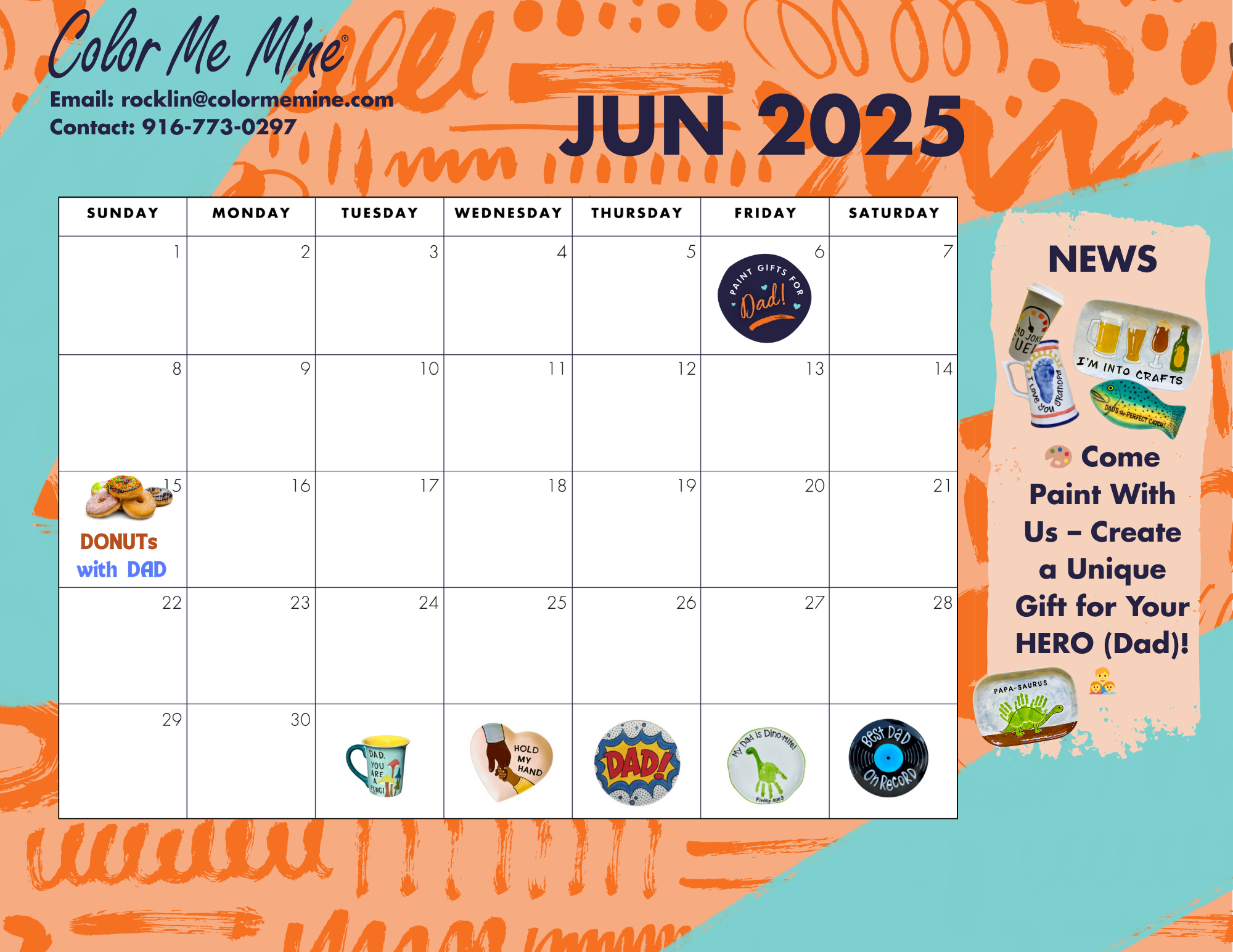 June 2025 Calander