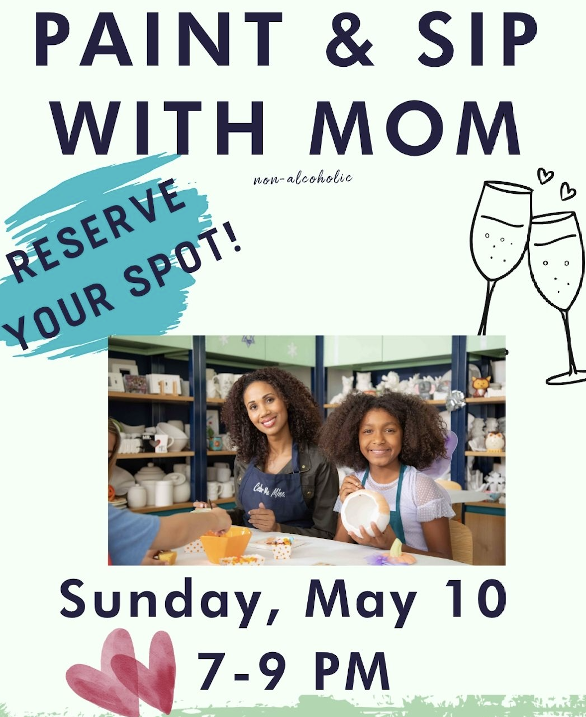Paint & Sip with Mom - Mother's Day