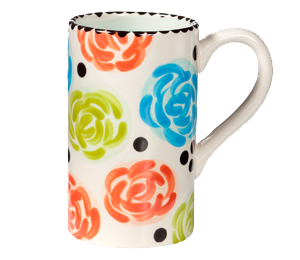 Rocklin Simple Floral Mug