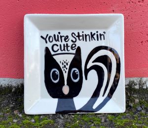 Rocklin Skunk Plate