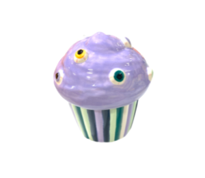 Rocklin Eyeball Cupcake