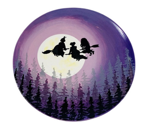 Rocklin Kooky Witches Plate