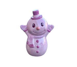 Rocklin Pink-Mas Snowman