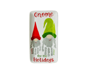 Rocklin Gnome Holiday Plate