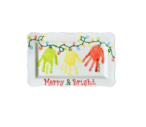Rocklin Merry and Bright Platter
