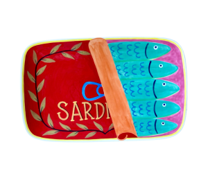 Rocklin Sardines Dinner Plate