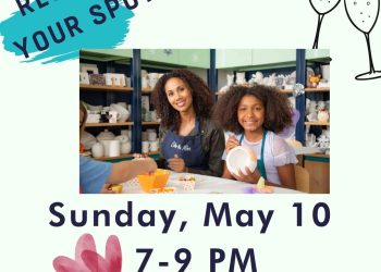 Paint & Sip with mom